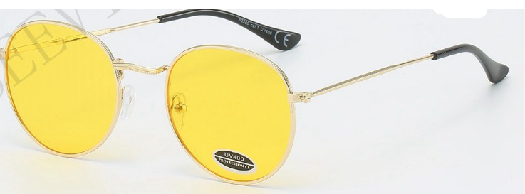 Occhiali Fashion Lenti Gialli