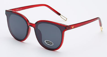 Occhiali Da Sole Montatura Rossa