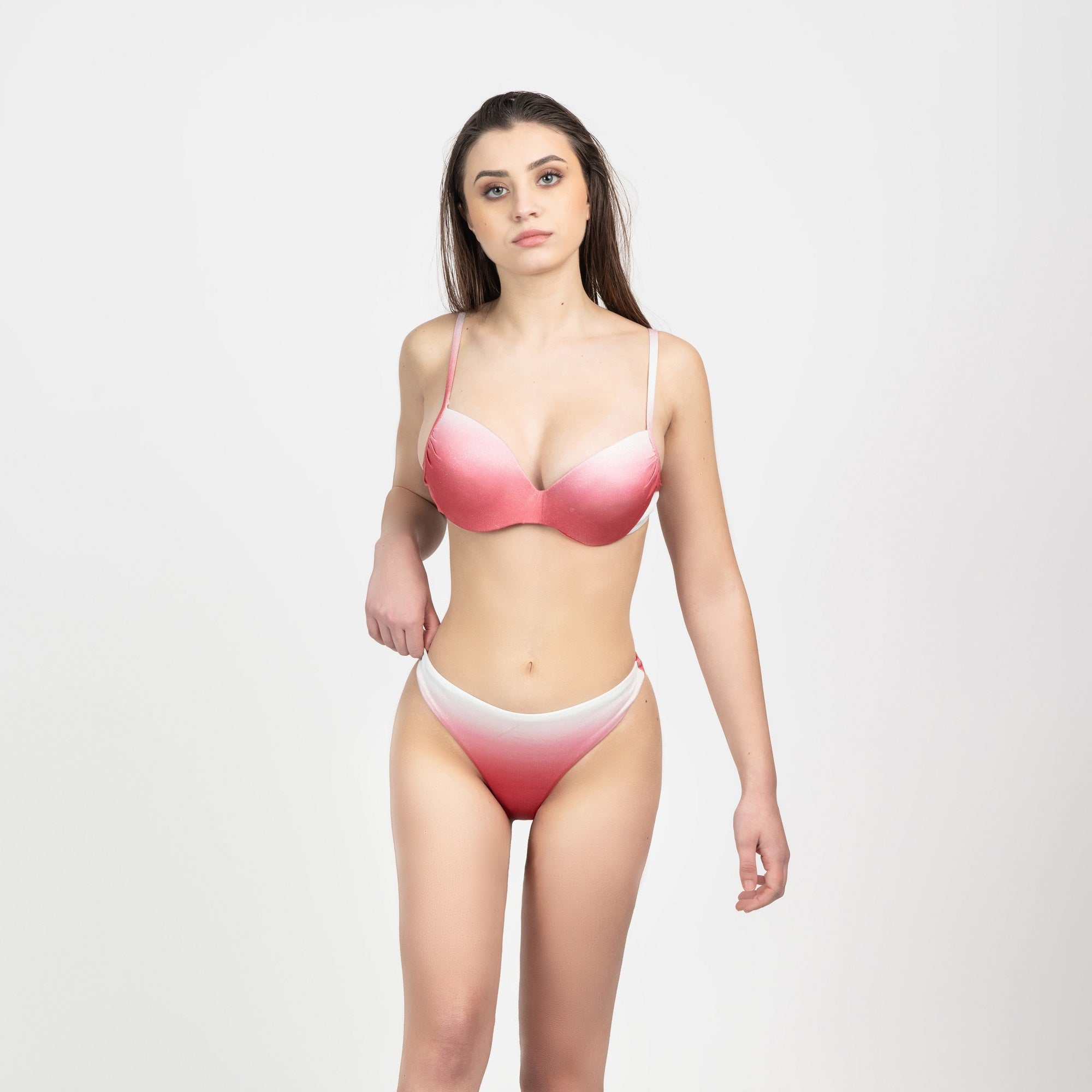 Bikini Per Donna Con 4 Varianti Di Colore Sfumatura In Bianco gigilovers