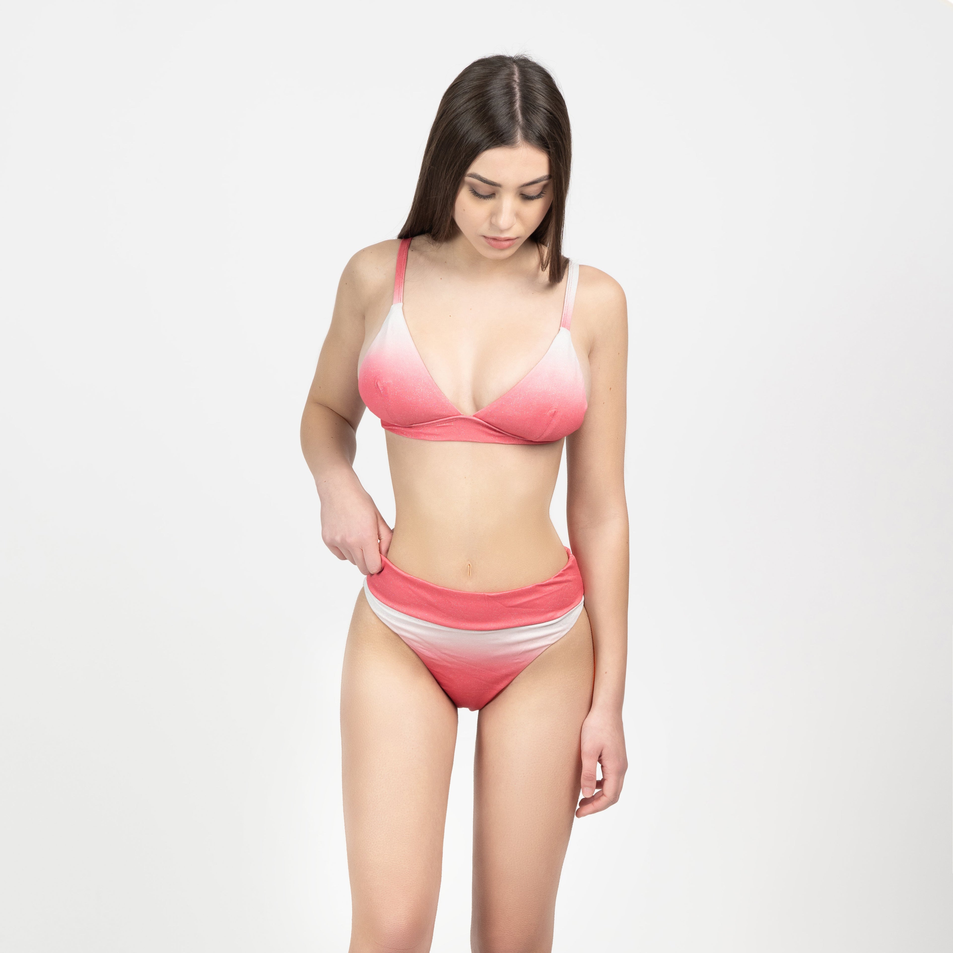 Bikini Per Donna Sfumato In Tre Colori gigilovers