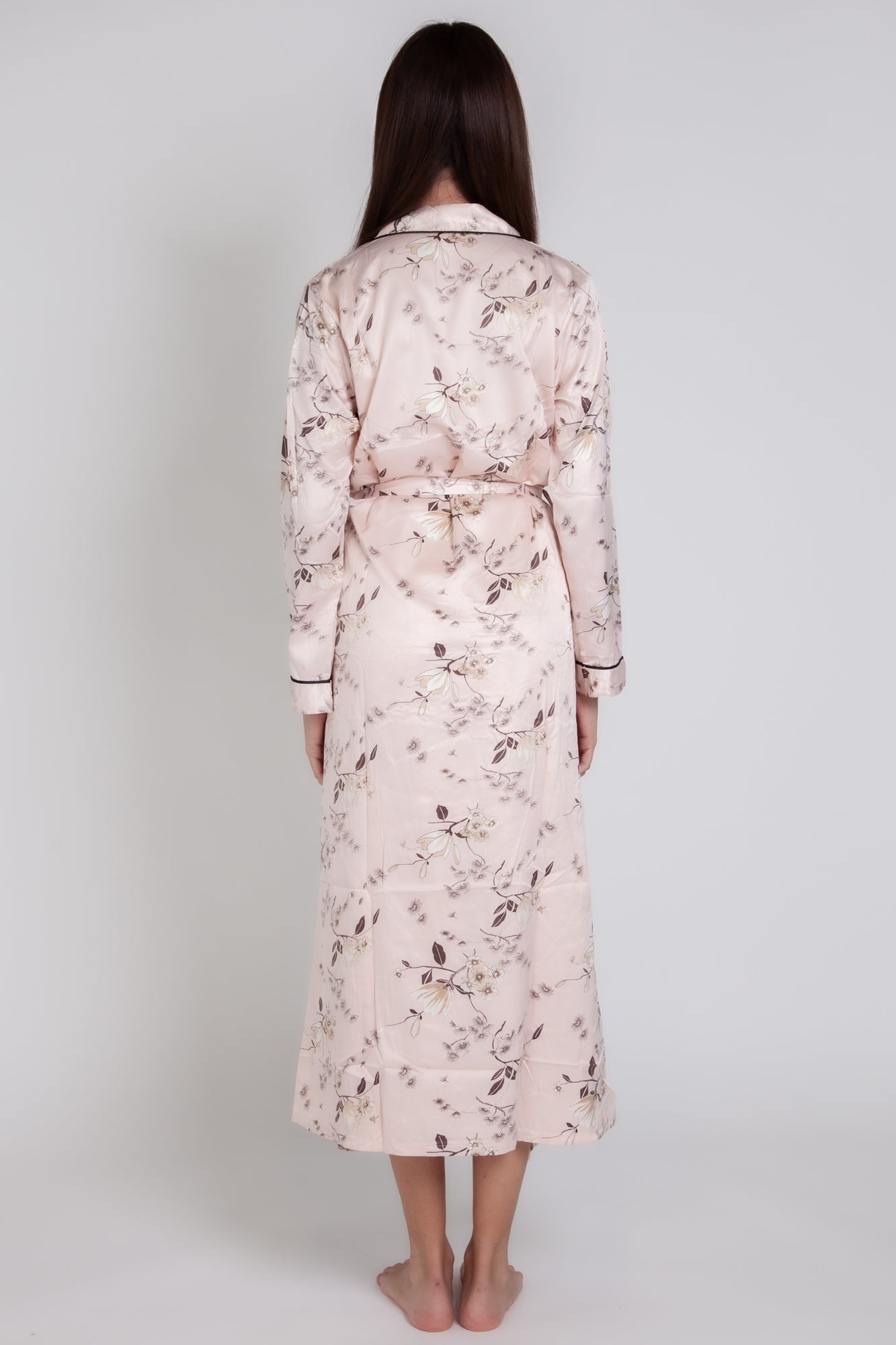 Pigiama donna in raso a fiori gigilovers