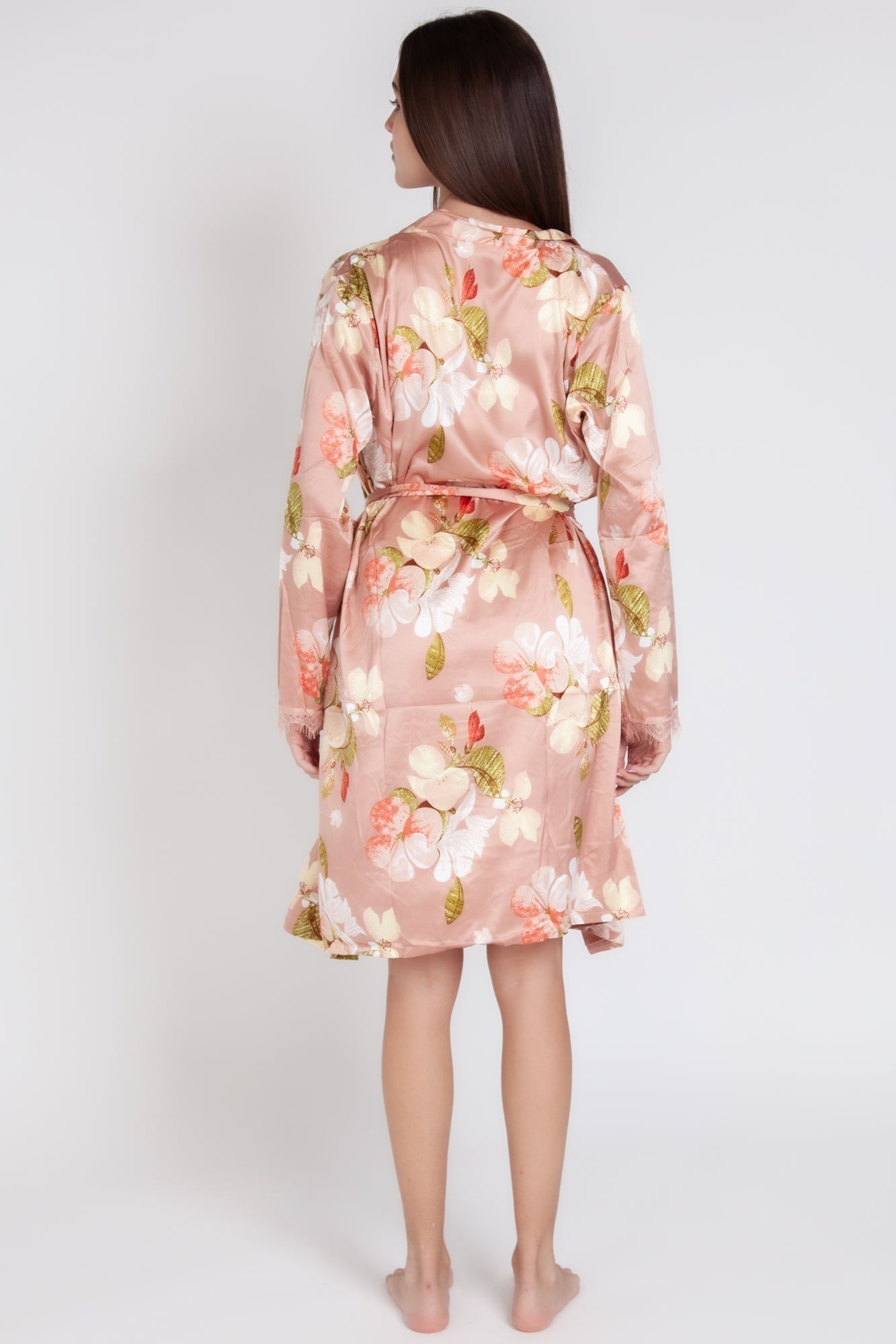 Pigiama donna in raso a fiori gigilovers