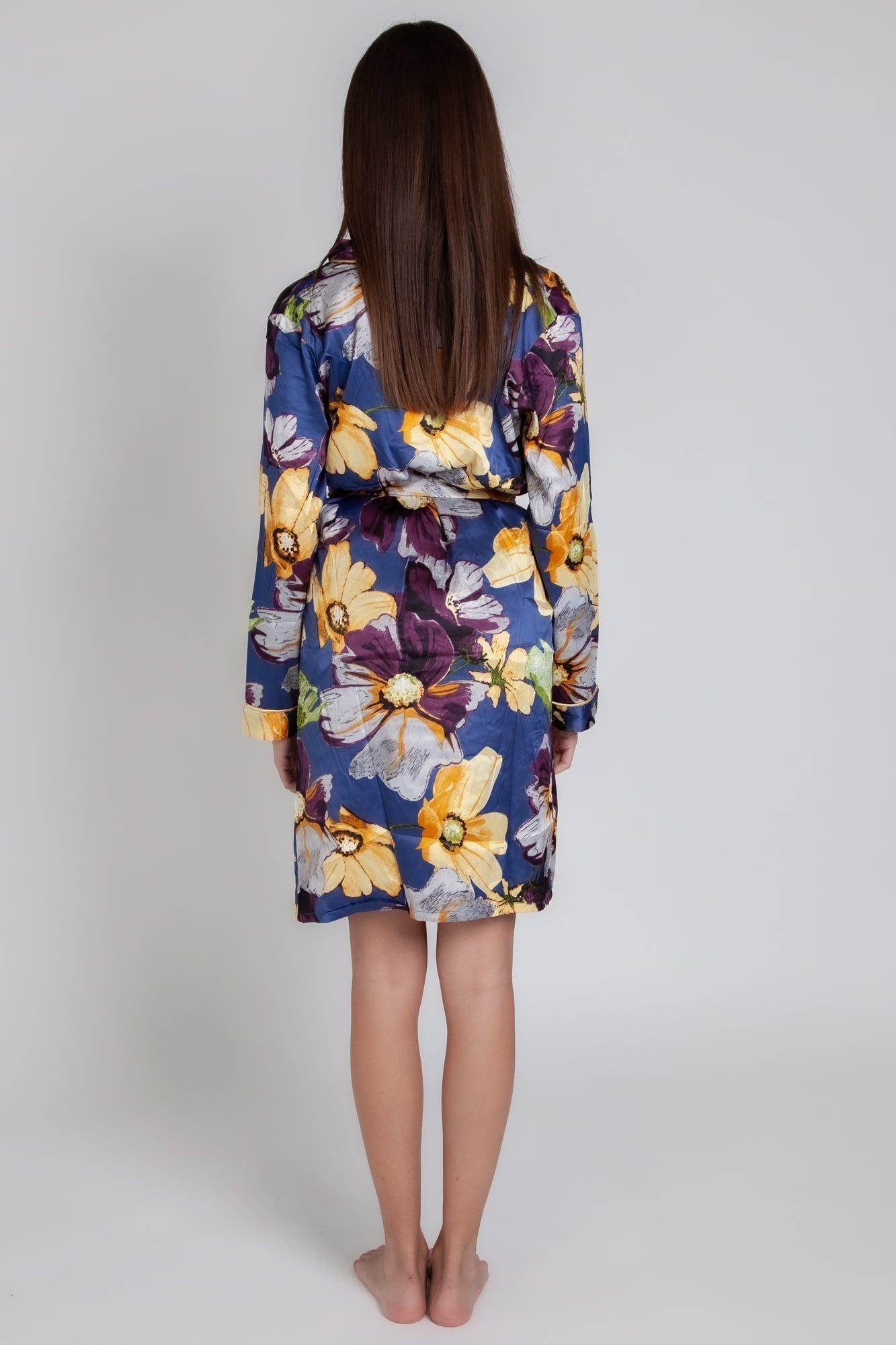 Pigiama donna in raso a fiori gigilovers