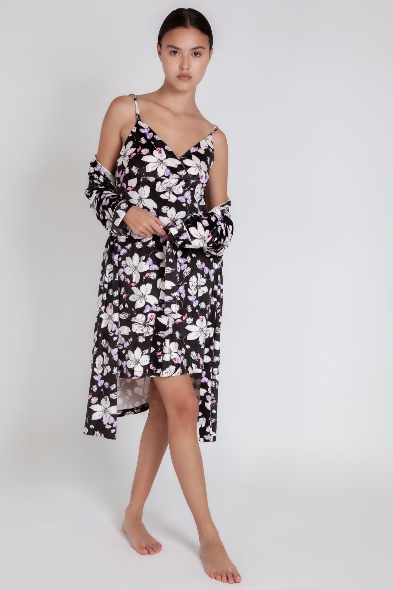 Pigiama donna invernale in ciniglia gigilovers