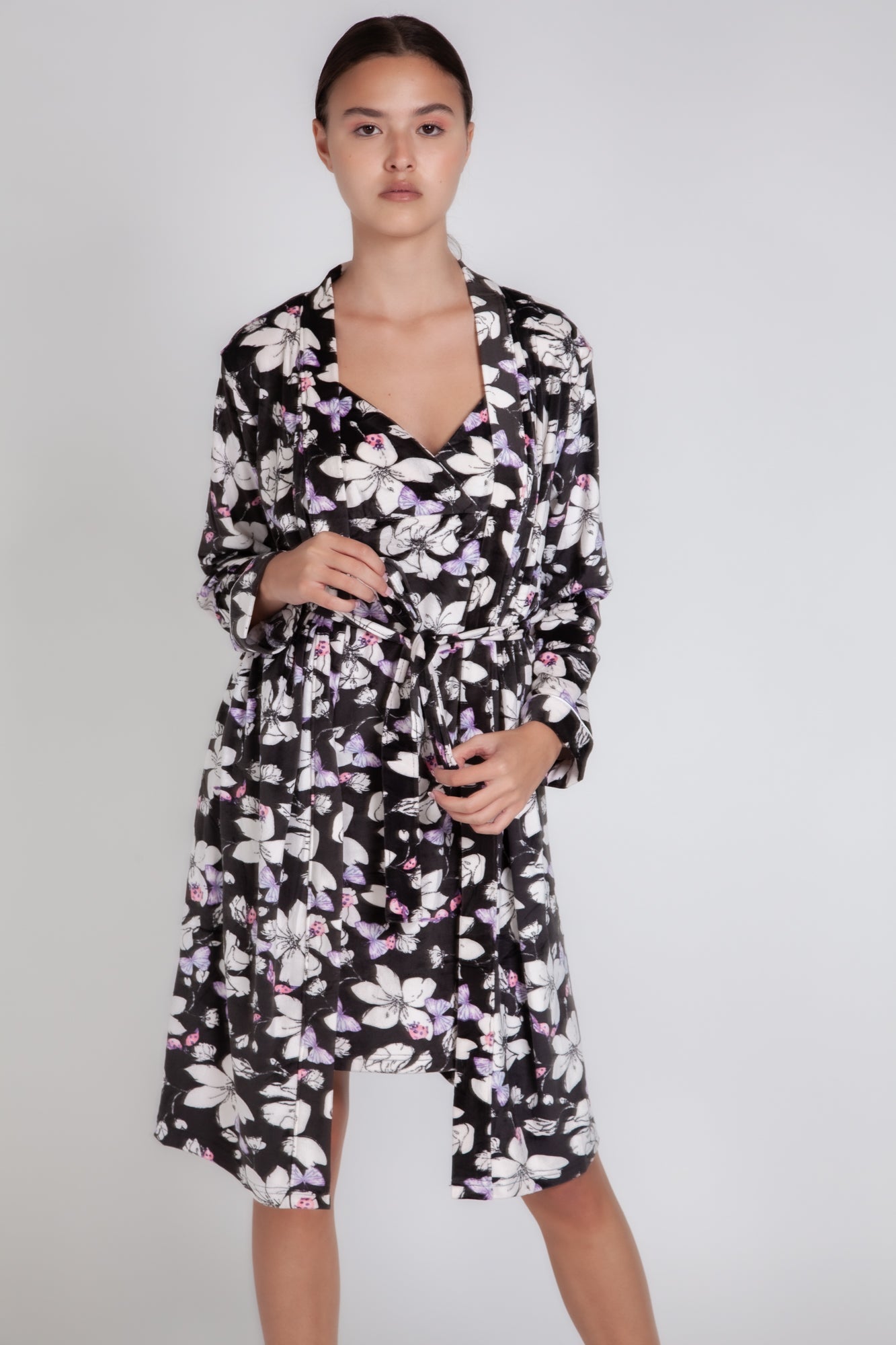 Pigiama donna invernale in ciniglia gigilovers