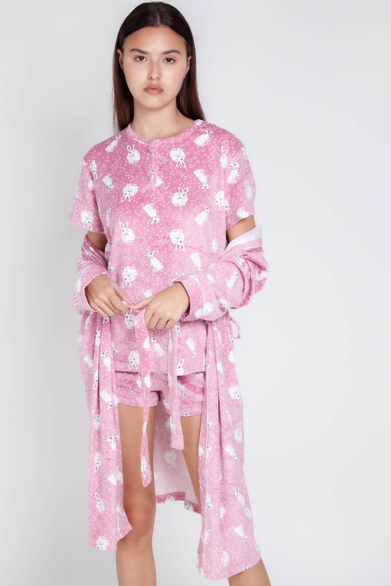 Pigiama donna invernale in ciniglia gigilovers