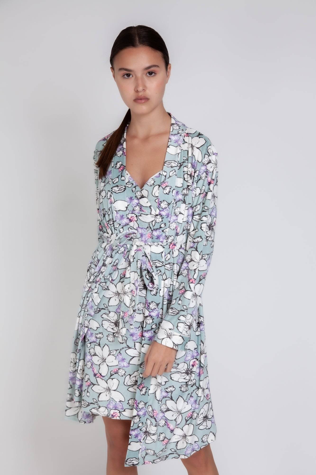 Pigiama donna invernale in ciniglia gigilovers